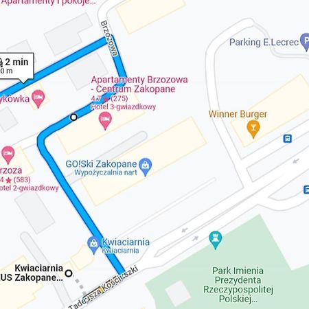 Willa Konradowka - Apartamenty Debowy, Klonowy, Kosowka I Limba Zakopane Kültér fotó